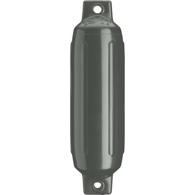 Polyform G-1 Twin Eye Fender 3.5" x 12.8" - Graphite - Kesper Supply