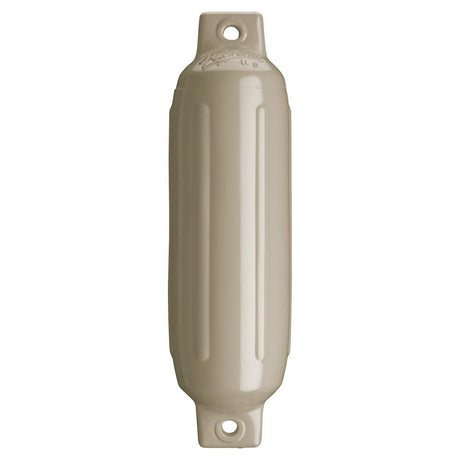 Polyform G-1 Twin Eye Fender 3.5" x 12.8" - Sand - Kesper Supply