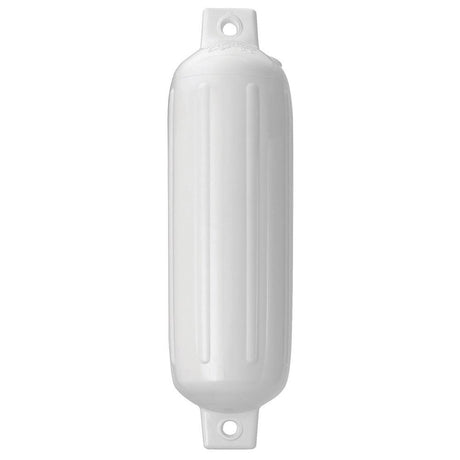 Polyform G-1 Twin Eye Fender 3.5" x 12.8" - White - Kesper Supply