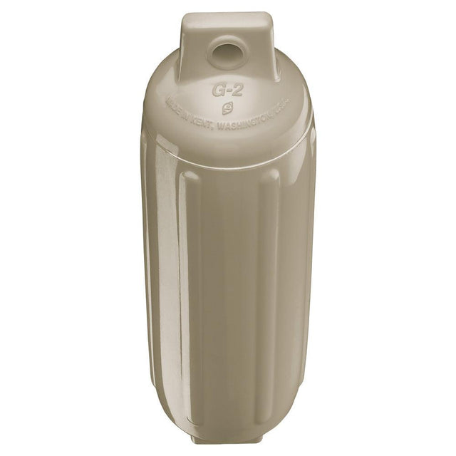 Polyform G-2 Twin Eye Fender 4.5" x 15.5" - Sand - Kesper Supply