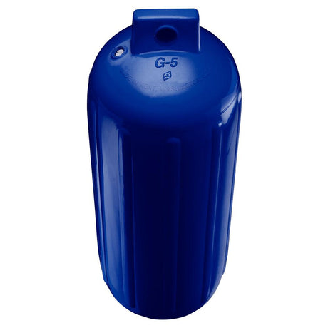 Polyform G-5 Twin Eye Fender 8.8" x 26.8" - Cobalt Blue w/Adapter - Kesper Supply