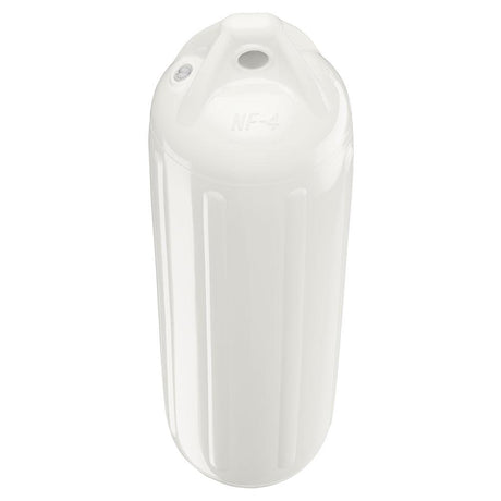 Polyform NF-4 Heavy Duty Twin Eye Fender 6.4" X 21.6" - White - Kesper Supply