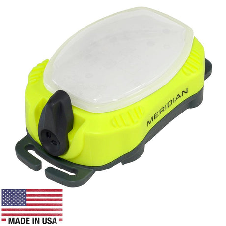 Princeton Tec Meridian Strobe / Beacon - Neon Yellow - Kesper Supply