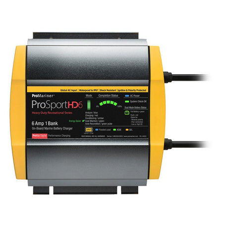 ProMariner ProSportHD 6 Global Gen 4 - 6 Amp - 1 Bank Battery Charger - Kesper Supply