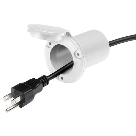 ProMariner Universal AC Plug - White - Kesper Supply