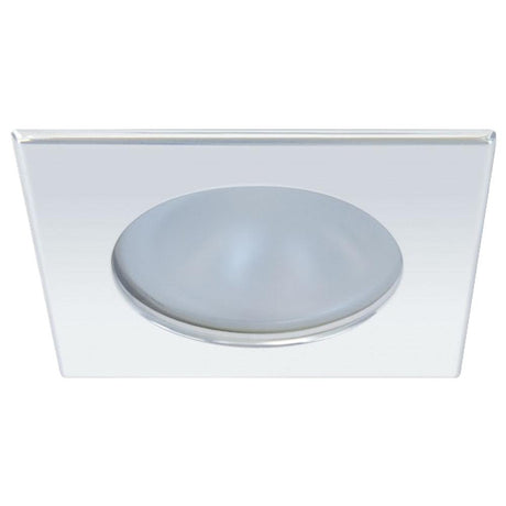 Quick Blake XP Downlight LED - 4W, IP66, Screw Mounted - Square Stainless Bezel, Round Daylight Light - Kesper Supply