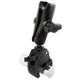 RAM Mount 1" Ball Standard Length Double Socket Arm w/Medium Tough-Claw™ Base - Kesper Supply