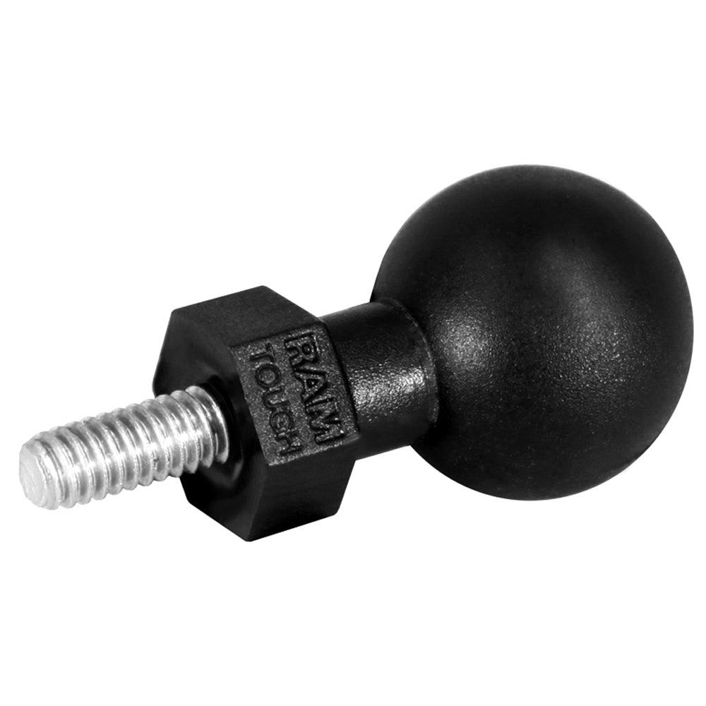 RAM Mount 1" Tough-Ball™ w/M6-1X6mm Male Threaded Post - Kesper Supply