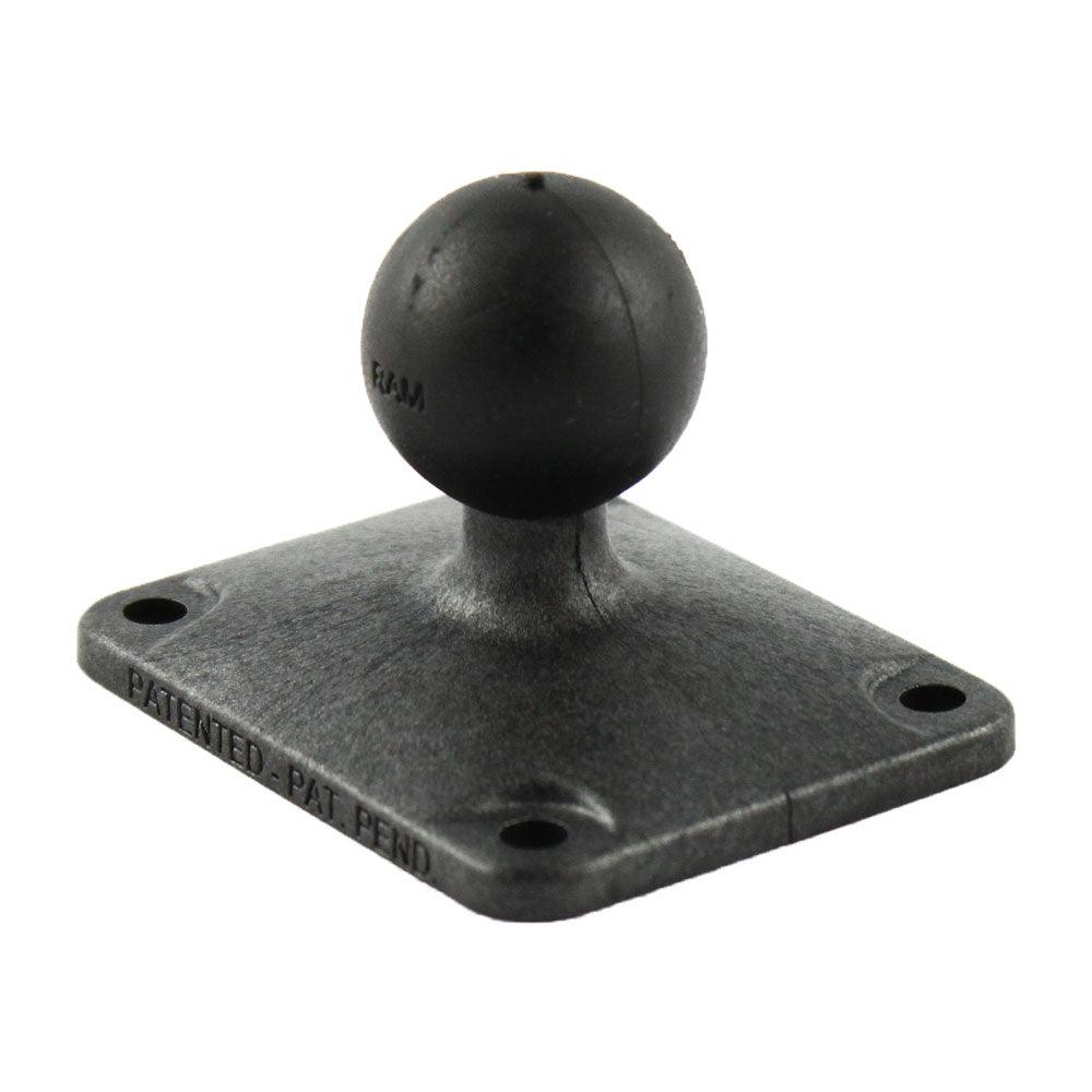 RAM Mount 2" x 2.5" Base w/1" Ball - Kesper Supply