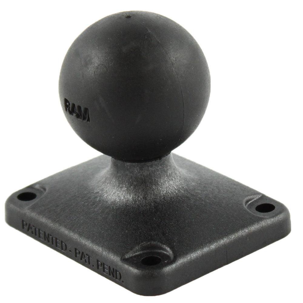 RAM Mount 2" x 2.5" Rectangle Composite Base w/1.5" Ball - Kesper Supply