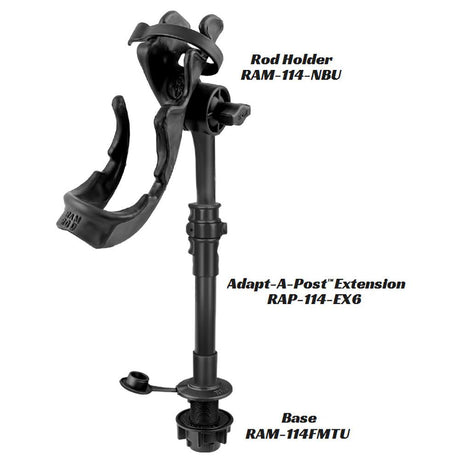 RAM Mount Adapt-A-Post 9" Extension Pole - Kesper Supply