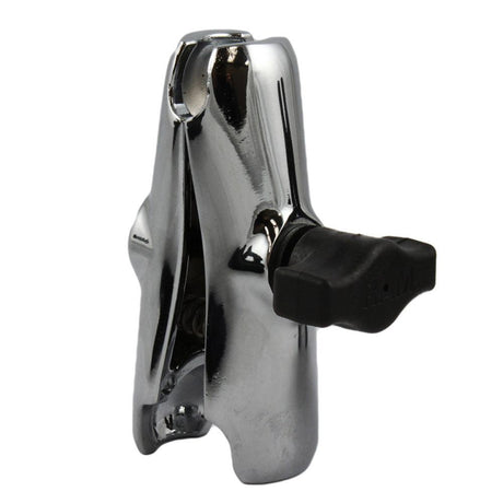 RAM Mount Chrome Double Socket Arm - Kesper Supply