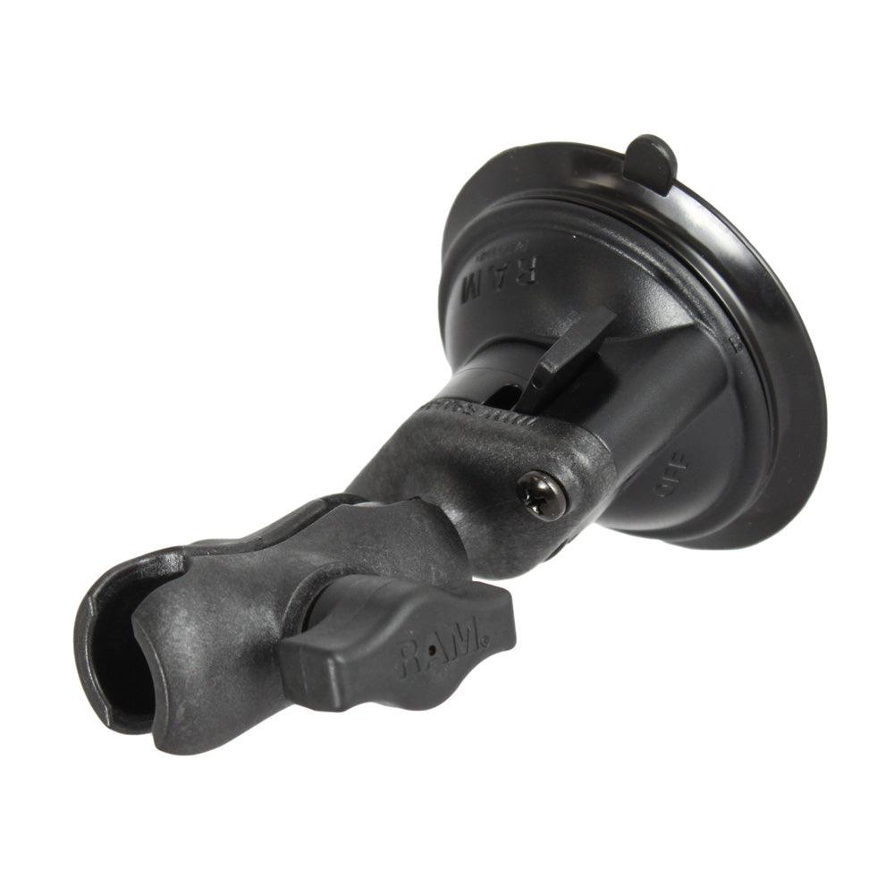 RAM Mount Composite Twist Lock Suction Cup Mount - Short Arm - Kesper Supply