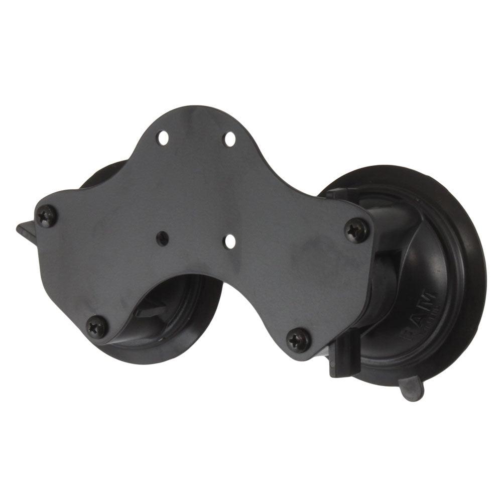 RAM Mount Double Suction Cup Base - Kesper Supply