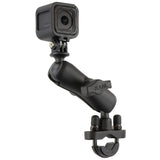 RAM Mount GoPro Hero Adapter Handlebar Rail Mount - Kesper Supply