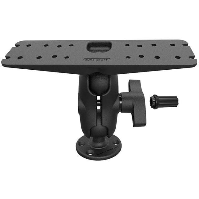 RAM Mount Heavy Duty Marine Electronics Mount w/Pin-Lock Security Kit Short Arm - Kesper Supply