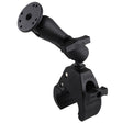 RAM Mount Large Tough-Claw Base w/Double Socket Arm & 1.5" Round Base Adapter - Kesper Supply