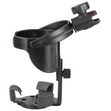 RAM Mount Level Cup™ XL Low Profile Mount w/Large Strap Clamp Base - Kesper Supply