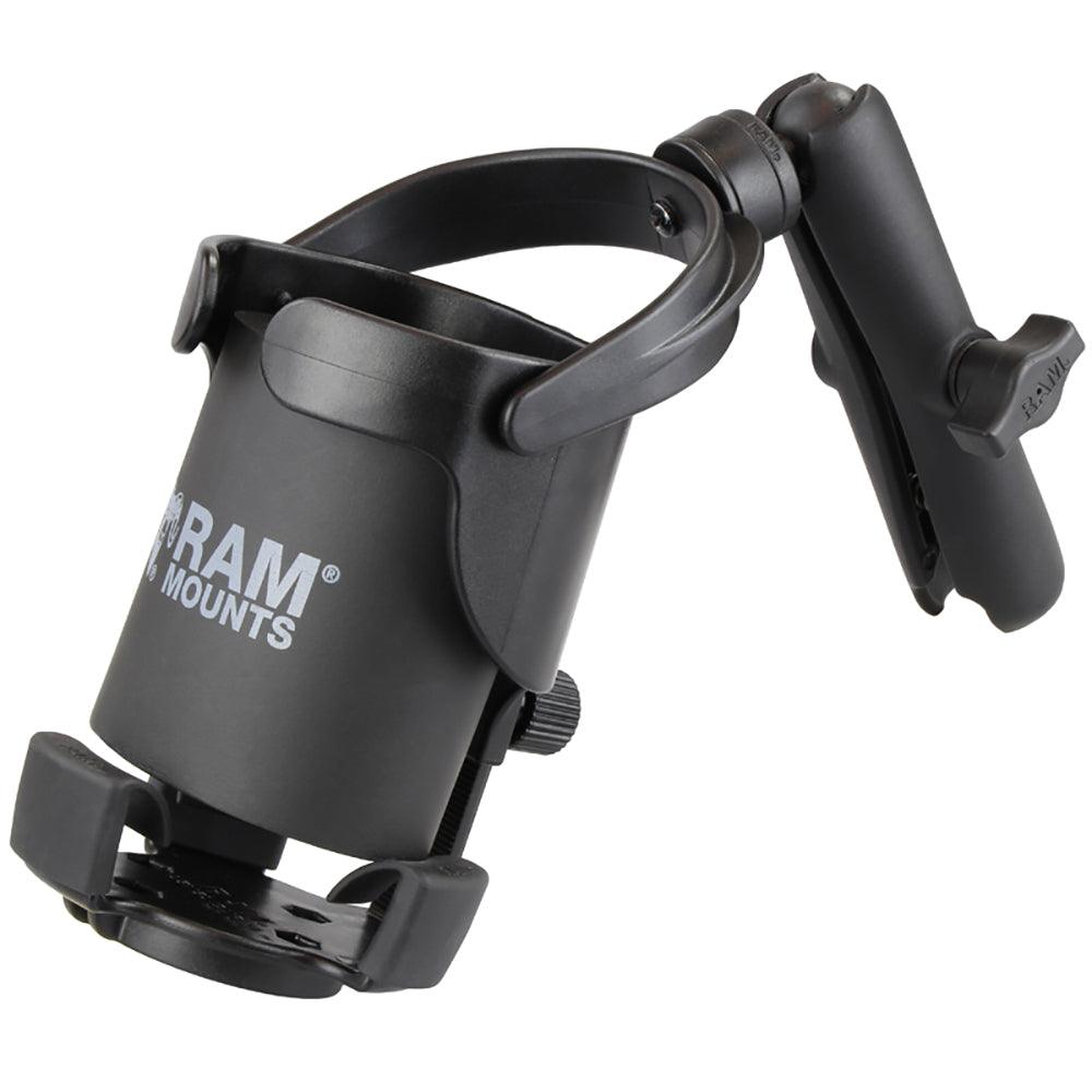 RAM Mount Level Cup™ XL w/Long Double Socket Arm - Kesper Supply