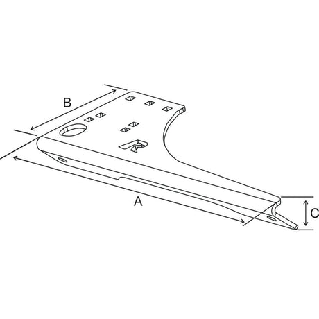 RAM Mount No-Drill™ Laptop Base for the Dodge Citadel, Durango & Jeep Grand Cherokee 2011 - 2017 - Kesper Supply