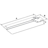 RAM Mount No-Drill™ Vehicle Base f/ '10-13 Ford Transit Connect + More - Kesper Supply