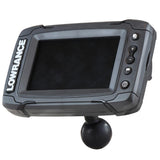 RAM Mount Quick Release Mount f/Lowrance Elite and Mark - Kesper Supply