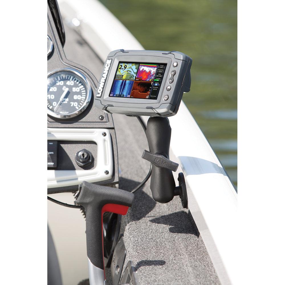 RAM Mount Quick Release Mount f/Lowrance Mark & Elite 5 - Kesper Supply