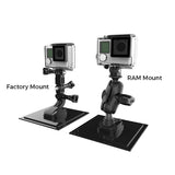 RAM Mount RAM 1" Ball Adapter for GoPro® Bases with Short Arm and Action Camera Adapter - Kesper Supply