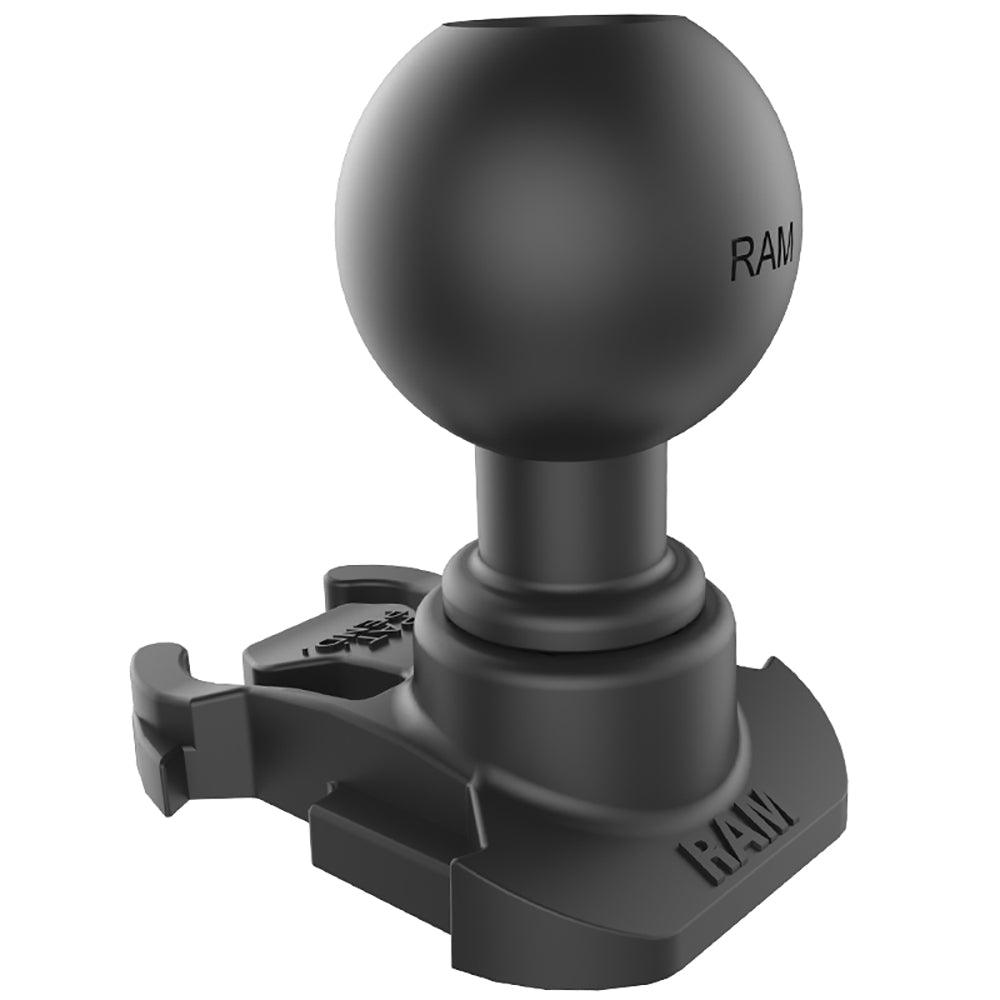 RAM Mount RAM 1" Ball Adapter for GoPro®Mounting Bases - Kesper Supply