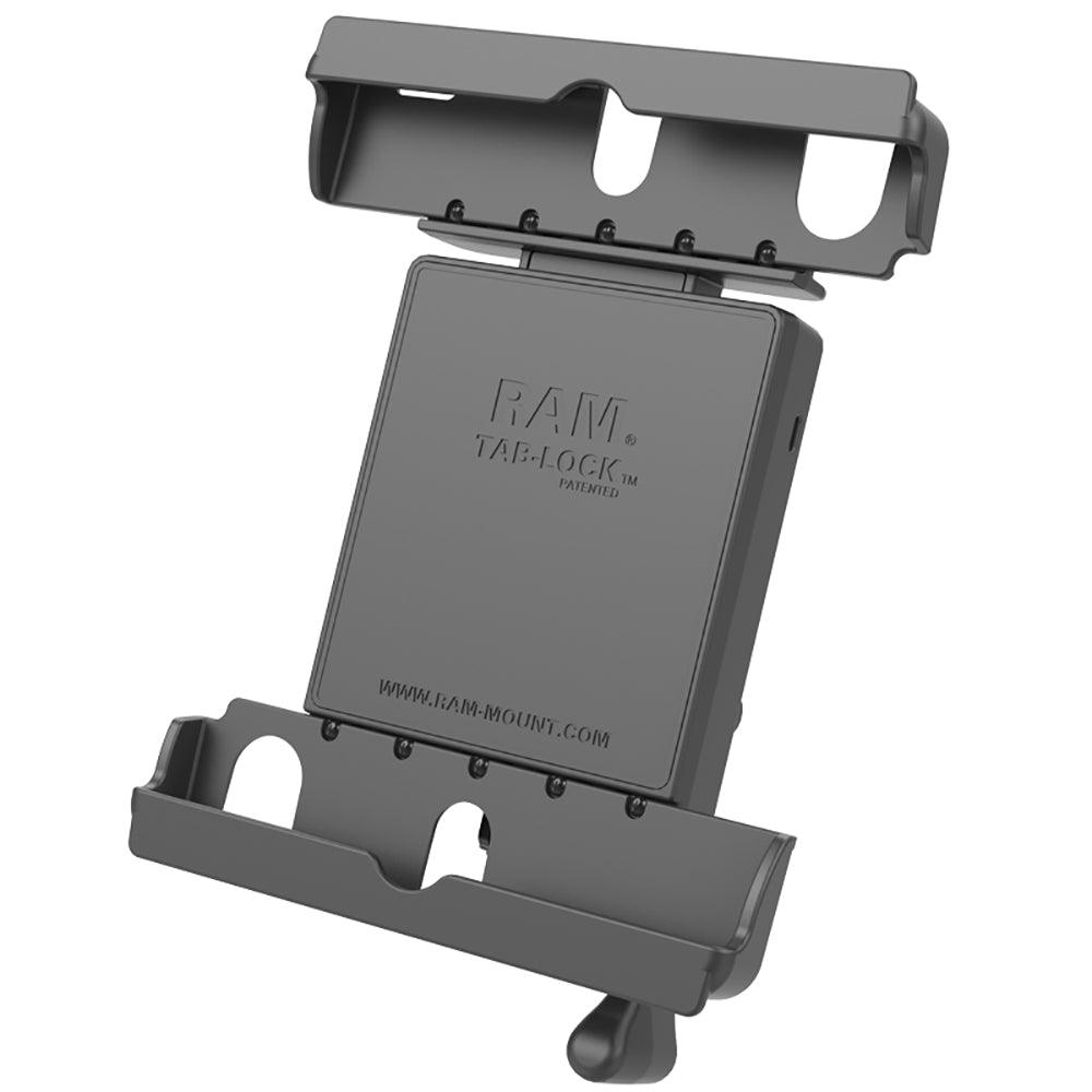 RAM Mount RAM® Tab-Lock™ Holder f/9"-10.5" Tablets w/Heavy Duty Cases - Kesper Supply