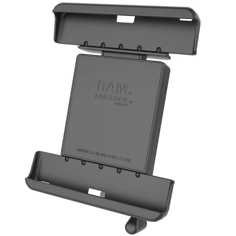 RAM Mount RAM® Tab-Lock™ Tablet Holder f/10" Tablets w/Case + More - Kesper Supply