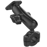 RAM Mount RAM® Torque™ 3/4" - 1" Diameter Handlebar/Rail Base with 1" Ball, Medium Arm and Diamond Ball Base - Kesper Supply