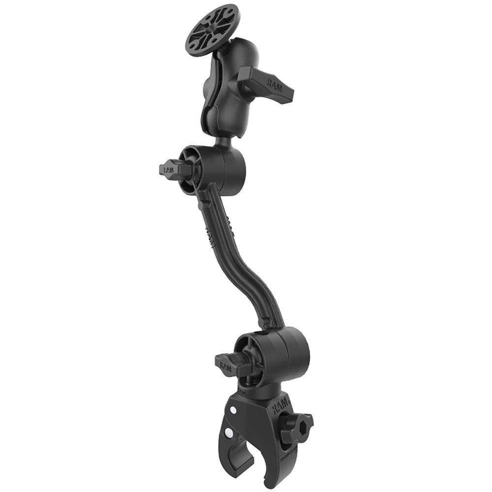 RAM Mount RAM® Tough-Claw™ w/Ratchet Extension Arm & Double Ball Mount - Kesper Supply