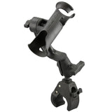 RAM Mount RAM® Tube Jr.™ Rod Holder w/Revolution Arm & RAM® Tough-Claw™ Base - Kesper Supply