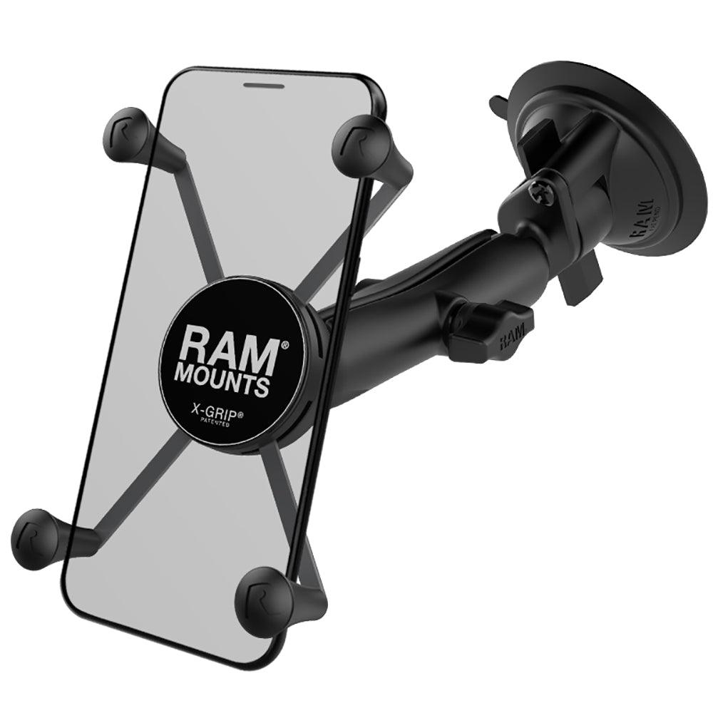 RAM Mount RAM® X-Grip® Large Phone Mount w/RAM® Twist-Lock™ Suction Cup Base - Kesper Supply