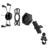 RAM Mount RAM® X-Grip® Large Phone Mount w/Vibe-Safe™ & U-Bolt Base - Medium - Kesper Supply