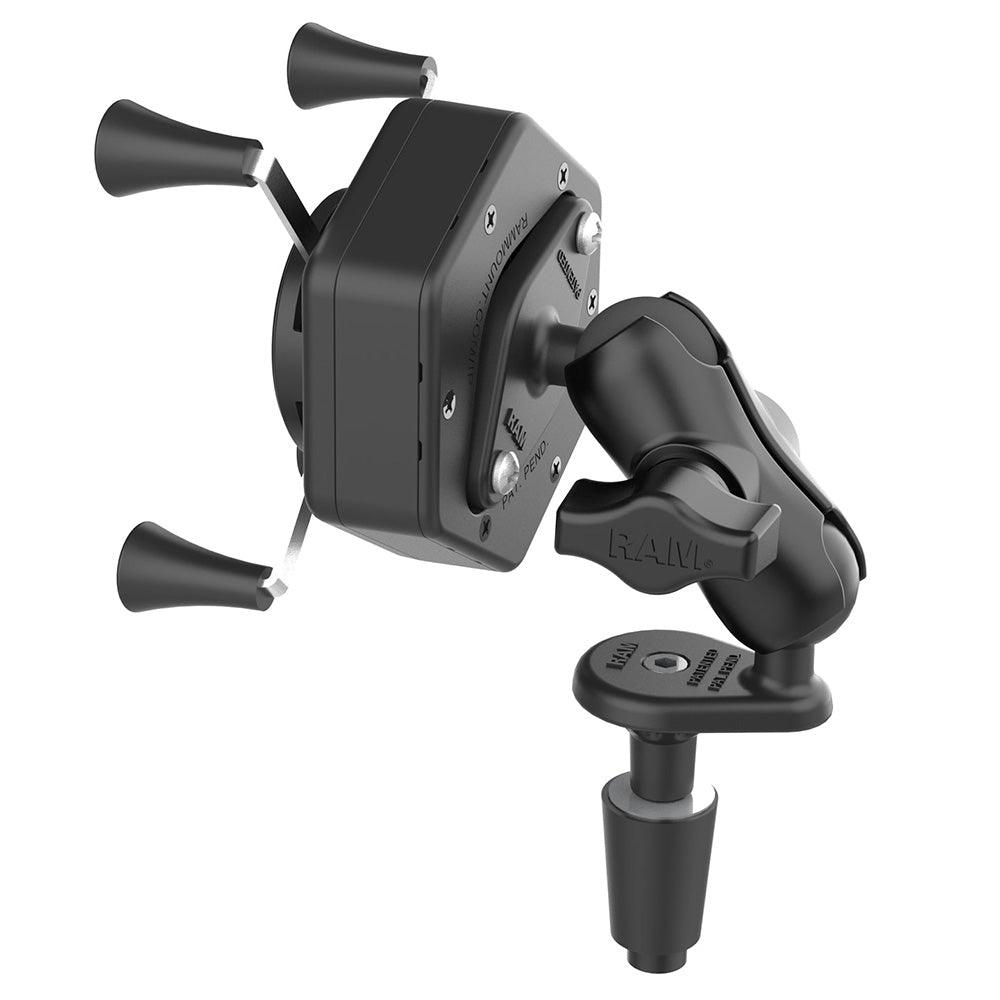 RAM Mount RAM® X-Grip® Phone Mount w/Vibe-Safe™ & Fork Stem Base - Short - Kesper Supply