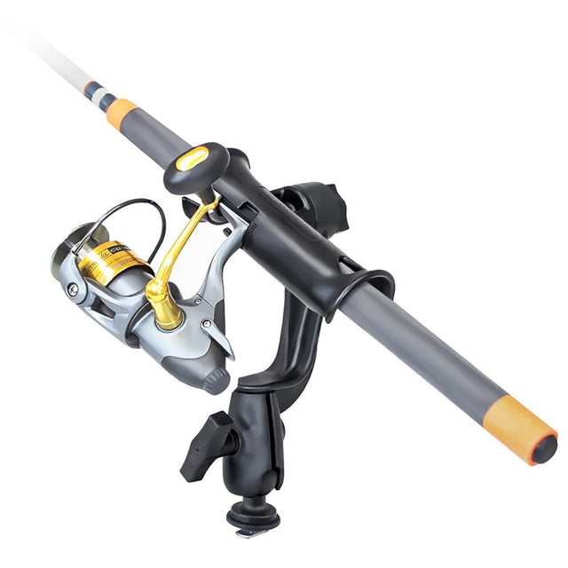 RAM Mount RAM Tube Jr.™ Fishing Rod Holder with RAM-ROD® Revolution Ratchet/Socket System and Track Ball™ Base - Kesper Supply