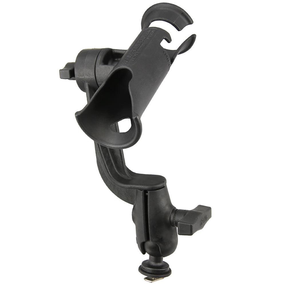 RAM Mount RAM Tube Jr.™ Fishing Rod Holder with RAM-ROD® Revolution Ratchet/Socket System and Track Ball™ Base - Kesper Supply