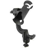 RAM Mount RAM Tube Jr.™ Fishing Rod Holder with RAM-ROD® Revolution Ratchet/Socket System and Track Ball™ Base - Kesper Supply