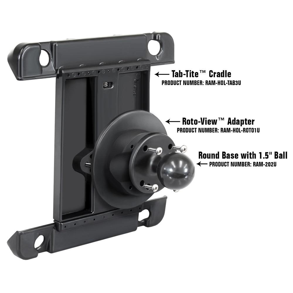 RAM Mount Roto-View™ Adapter Plate - Kesper Supply