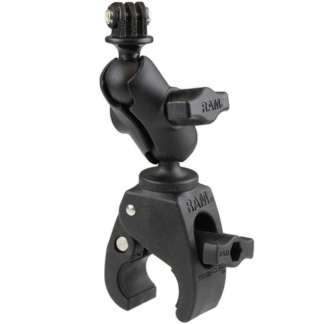 RAM Mount Small Tough-Claw™ Base w/Short Double Socket Arm & GoPro®/Action Camera Mount - Kesper Supply