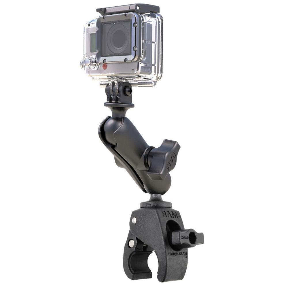 RAM Mount Small Tough-Claw™ Mount w/Custom GoPro® Hero Adapter - Kesper Supply