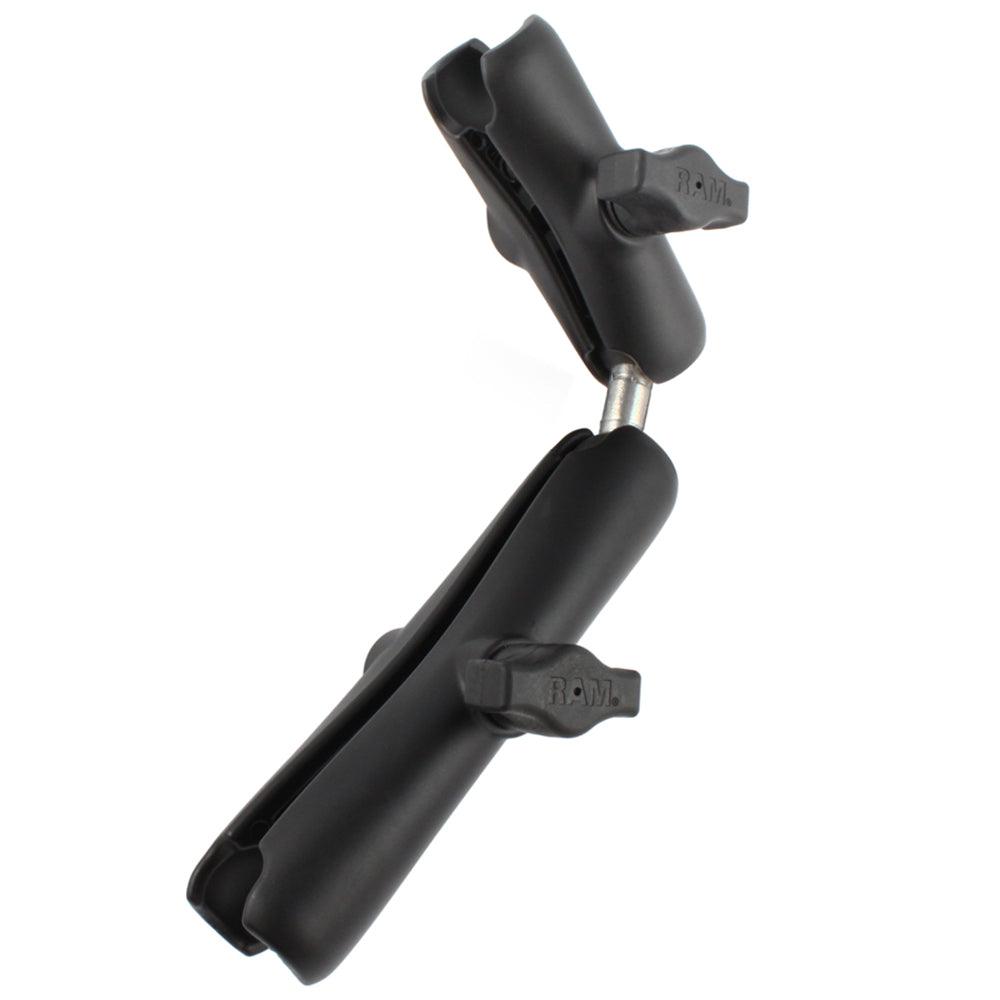 RAM Mount Standard Double Socket Arm, Long Double Socket Arm & Double Ball Adapter f/1" Balls - Kesper Supply