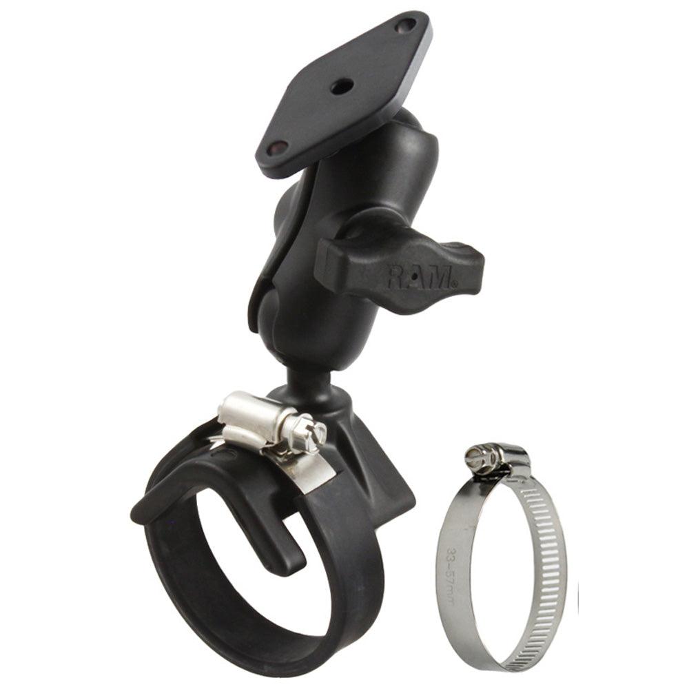 RAM Mount Strap Mount w/Short Arm & Diamond Base - Kesper Supply