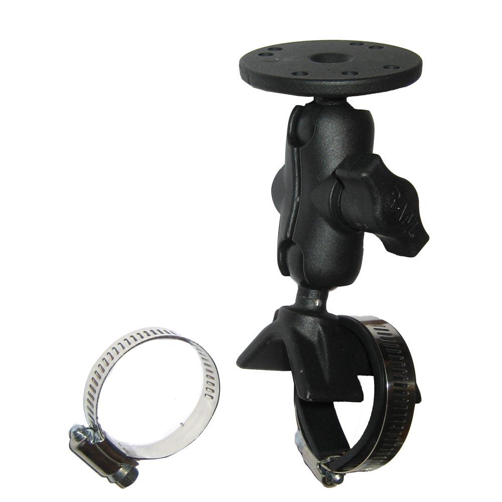 RAM Mount Strap Mount w/Short Arm & Round Base - Kesper Supply