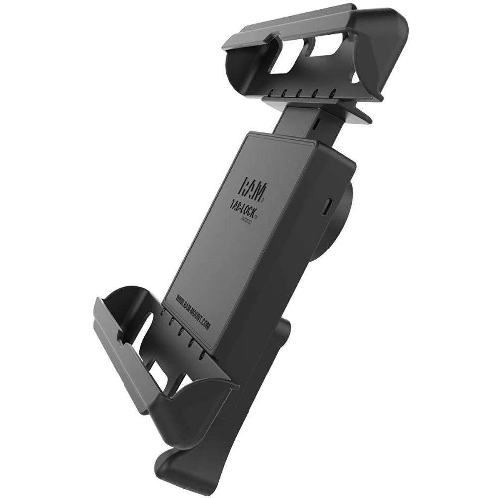 RAM Mount Tab-Lock Universal Locking Cradle f/Apple iPad w/LifeProof & Lifedge Cases - Kesper Supply