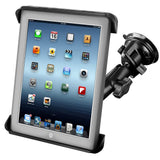 RAM Mount Tab-Tite iPad / HP TouchPad Cradle Twist Lock Suction Cup Mount - Kesper Supply