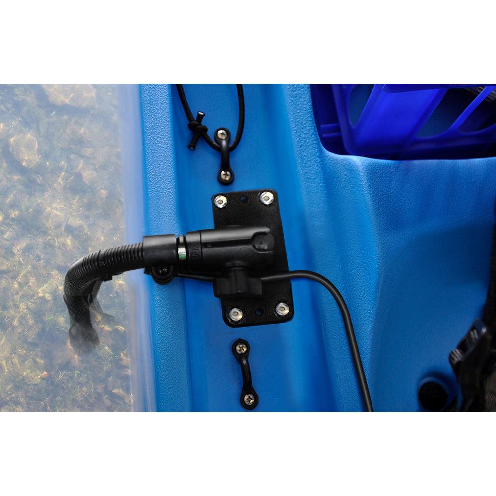 RAM Mount Transducer Arm Mount w/1" Ball Wedge - Compatible w/Scotty/Hobie - Kesper Supply