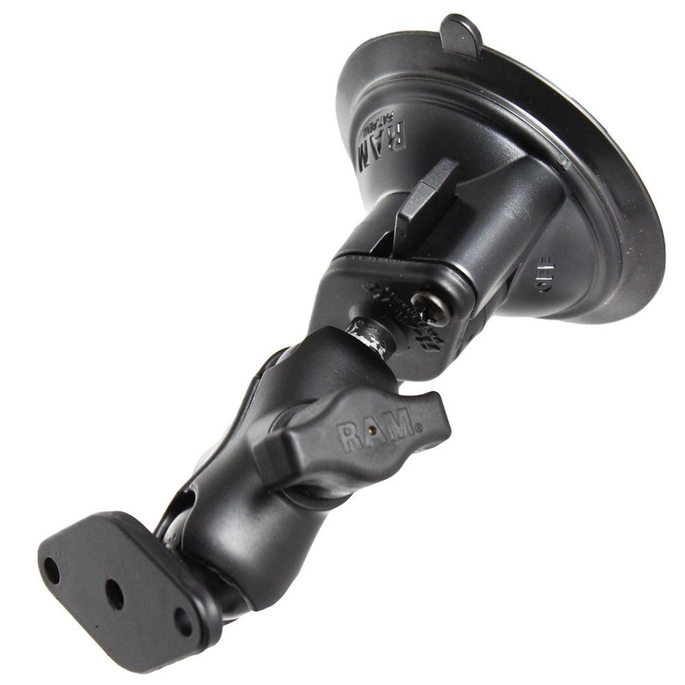 RAM Mount Twist Lock Suction Cup Mount w/Short Arm Diamond Adapter - Kesper Supply